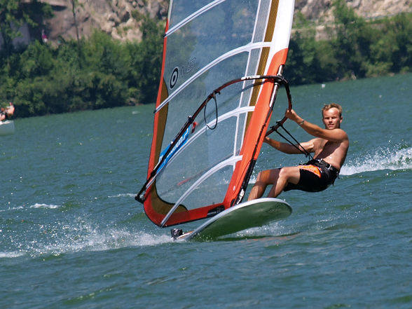 Surfen am Traunsee - 