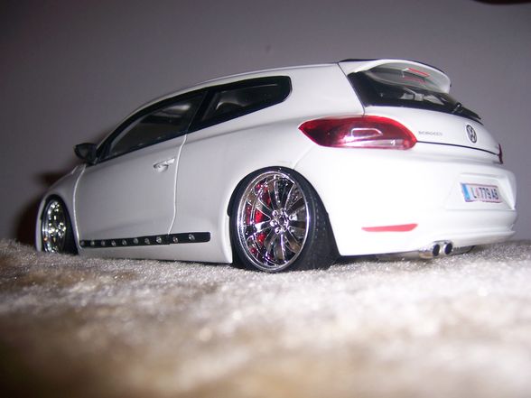 Modellautos Touran vs. Scirocco - 