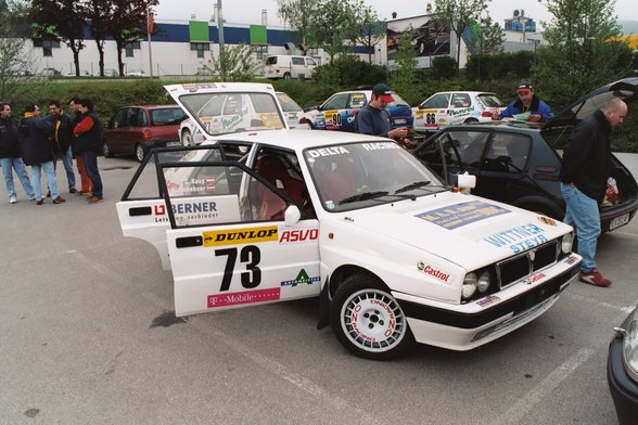 Erste Rallye im Lancia Delta Integrale - 