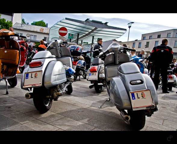 Motorrad & Vespaweihe Traun 2009 - 