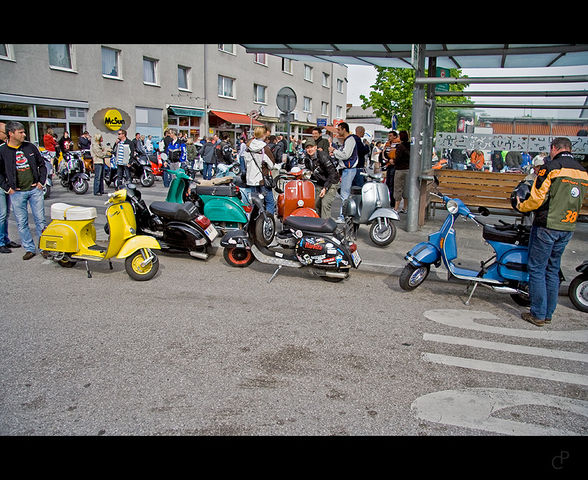 Motorrad & Vespaweihe Traun 2009 - 