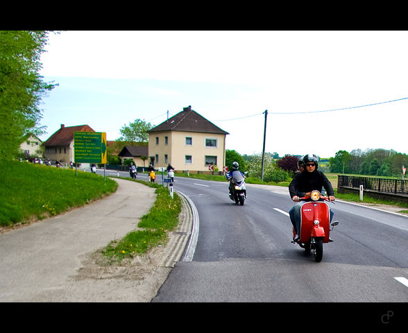 Motorrad & Vespaweihe Traun 2009 - 