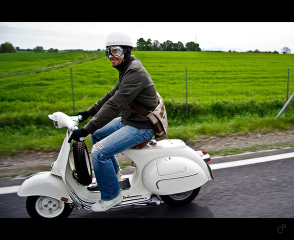 Motorrad & Vespaweihe Traun 2009 - 