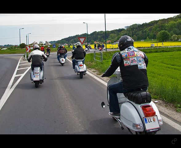 Motorrad & Vespaweihe Traun 2009 - 