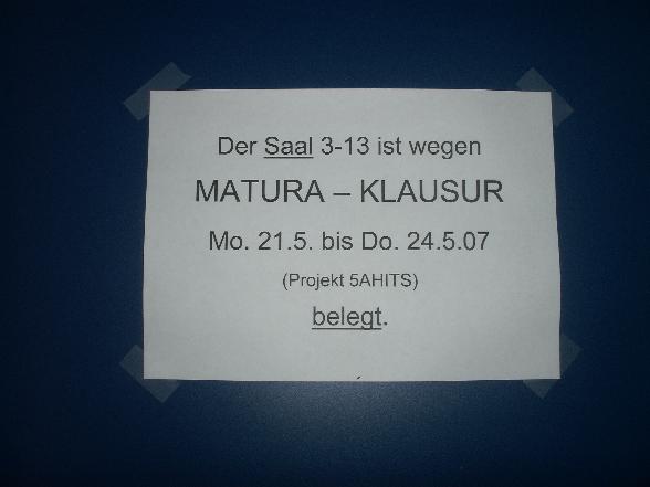 Matura - Projektwoche - 