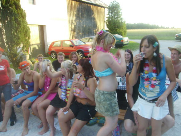 Beach Party bei vicky 2008 - 