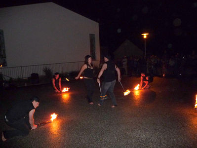 Feuershow Marktfest Altenfelden - 