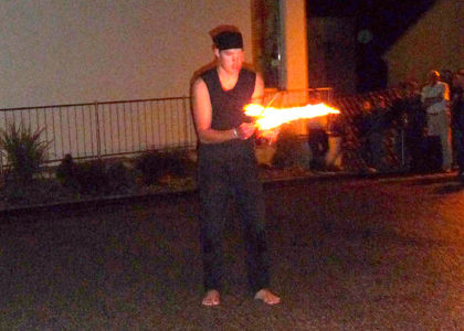 Feuershow Marktfest Altenfelden - 