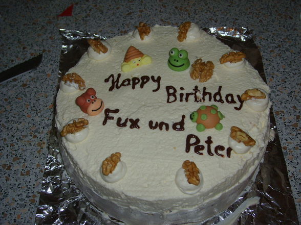 Geburtstag Fux und Peter - 