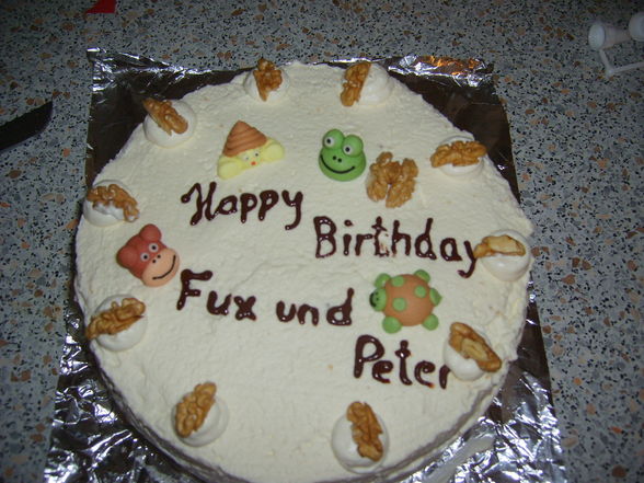 Geburtstag Fux und Peter - 