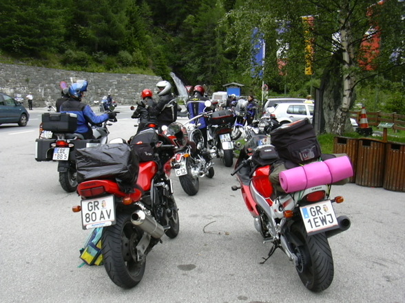 Italien, Frankreich Motorrad - 