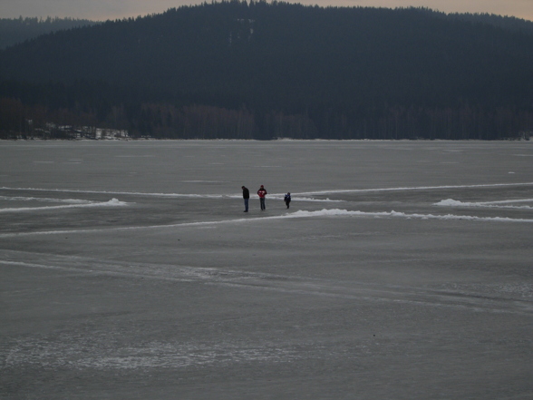 Moldaustausee winter - 