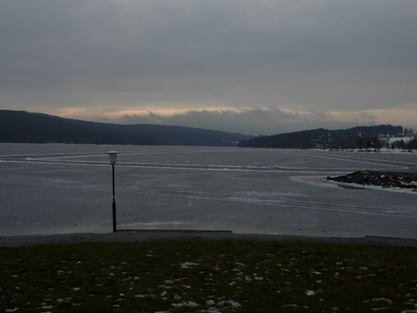 Moldaustausee winter - 