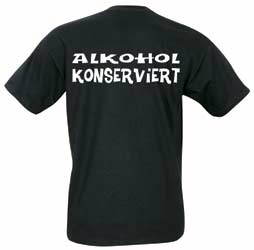 kein alkohol ist auch keine lösung. - 