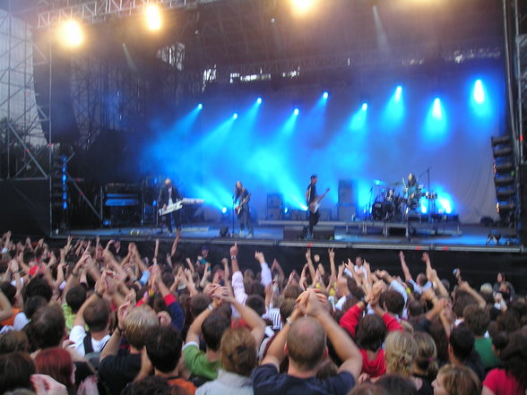 Wir sind Helden Konzert Juli 2005 - 