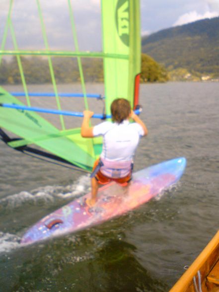 Surfen am Traunsee - 