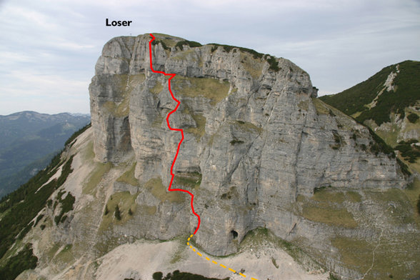 Loser 1838m  (Sissi-Klettersteig) - 