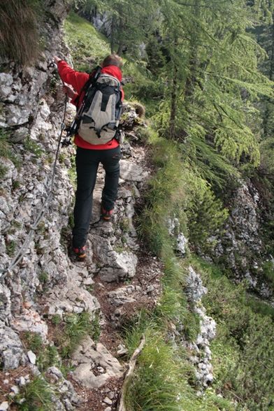 Kremsmauer über den Grat - 