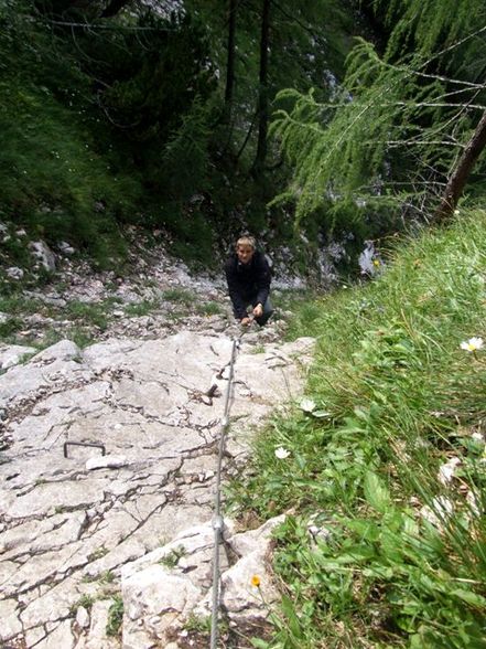 Kremsmauer über den Grat - 