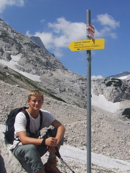 Spitzmauer - Stodertaler Klettersteig - 