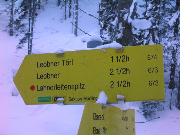 Skitour - Leobner - 