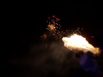 Feuerwerk UrfahranerMarkt und REFI Mensa - 