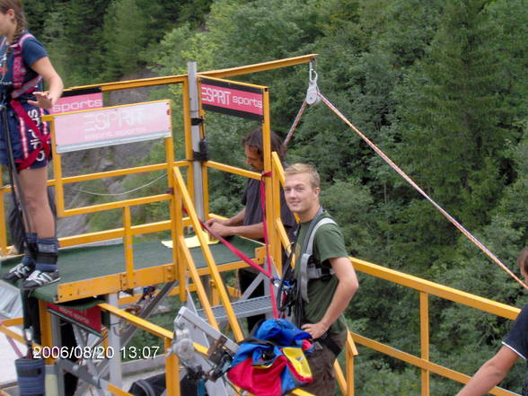 Bungee-Jumpen in Klaus vom Staudamm - 