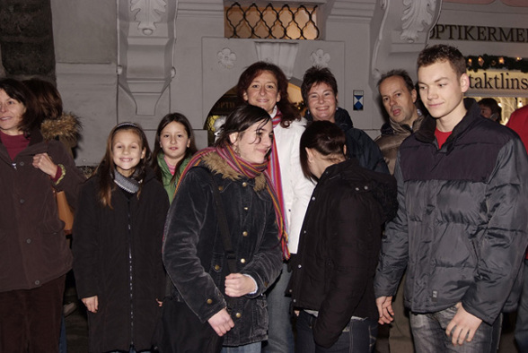 Perchtenlauf am Steyrer Stadtplatz,30.11 - 