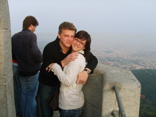 Pezi und Martin in Barcelona Nov 06 - 