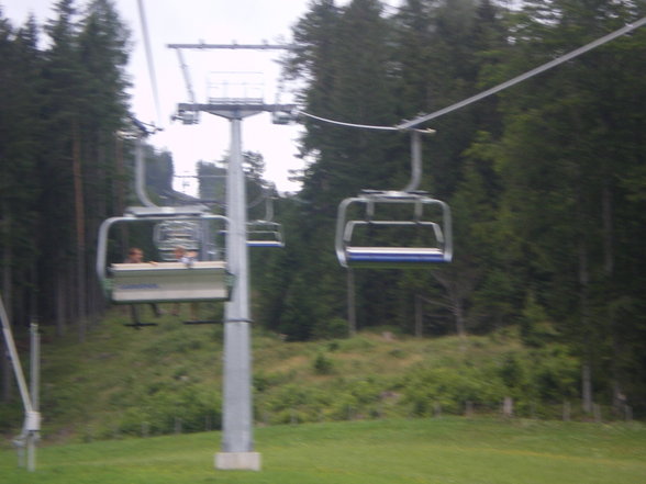 Roller fahren in Mitterbach 22.7.07 - 