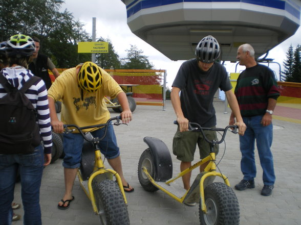 Roller fahren in Mitterbach 22.7.07 - 