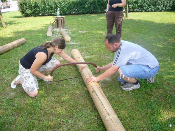 Maibaum umschneiden - 