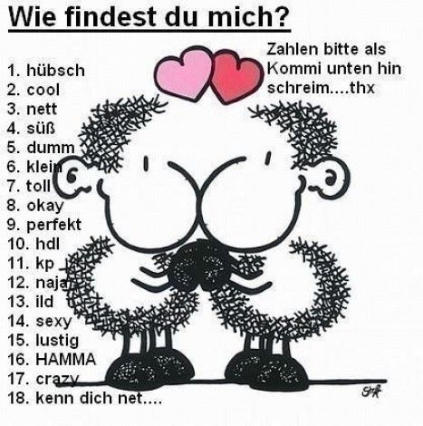 WIE FiNdEsT dU MiCh?? - 