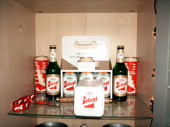 es muss ein stiegl sein   *lol* - 