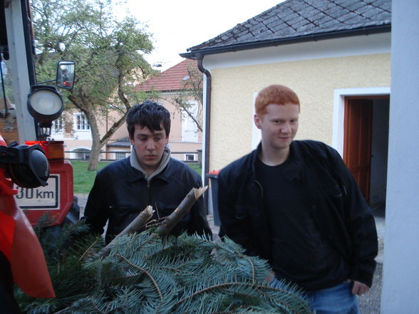 Maibaum aufstellen 2009 - 