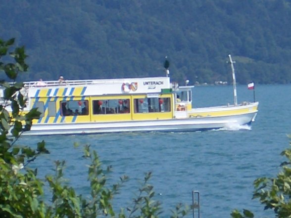 rund um den attersee herum und dann rein - 