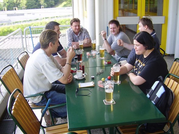 Minigolf mit Arbeitskollegen Juni 2007 - 