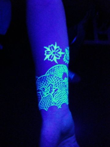 UV Blacklight Tattoo - 