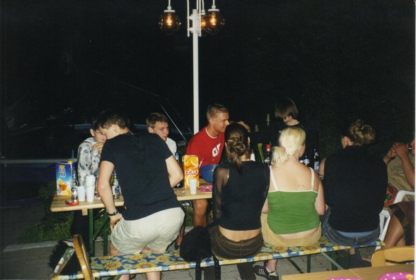 Geburtstag 2003 in unsrem Garten... - 