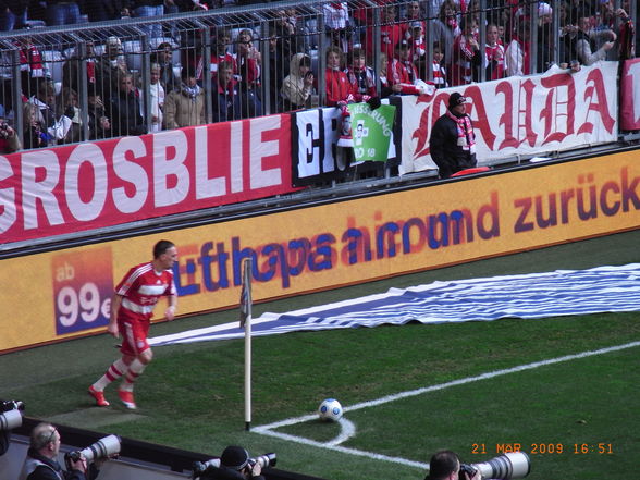 FC Bayern München-KSC 21.3.2009 1:0(1:0) - 