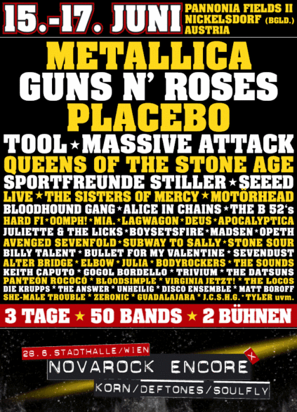 Nova Rock...wor sau geil! - 