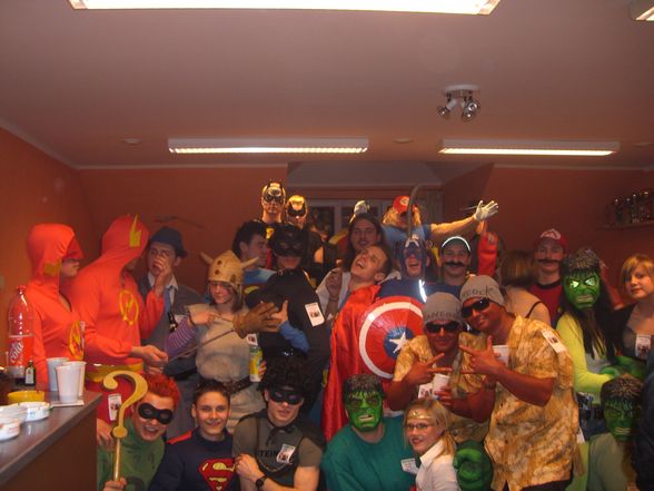 Fasching 2009 - Die Superhelden kommen - 