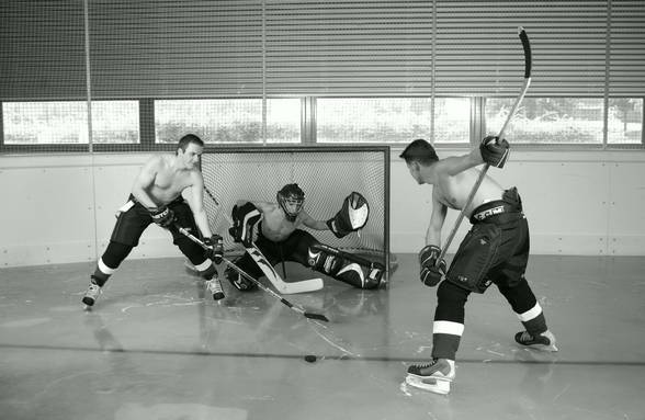 Fotoshooting 2005 Icehockeykalender - 