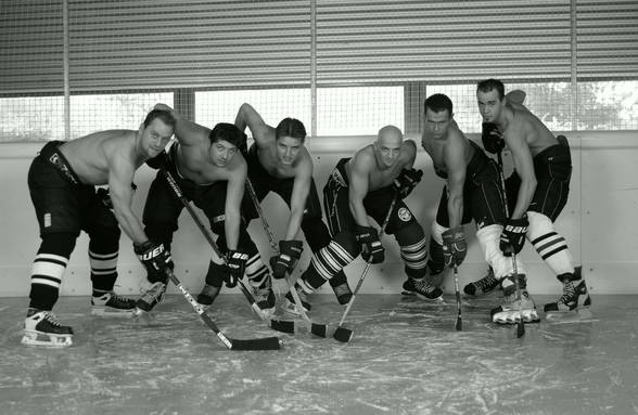 Fotoshooting 2005 Icehockeykalender - 