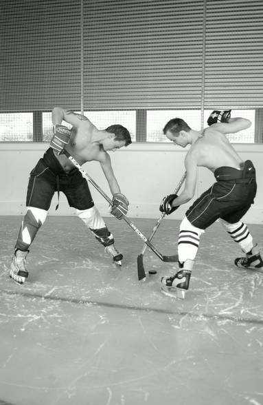 Fotoshooting 2005 Icehockeykalender - 