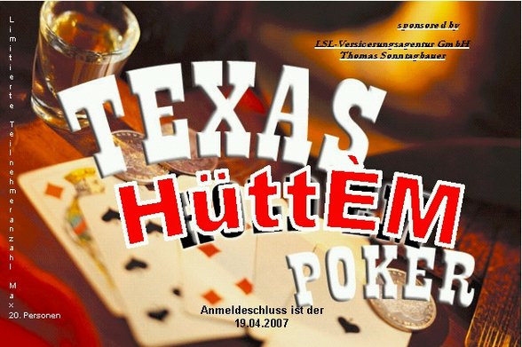 TEXAS-Hütt`EM-POKERTURNIER - 