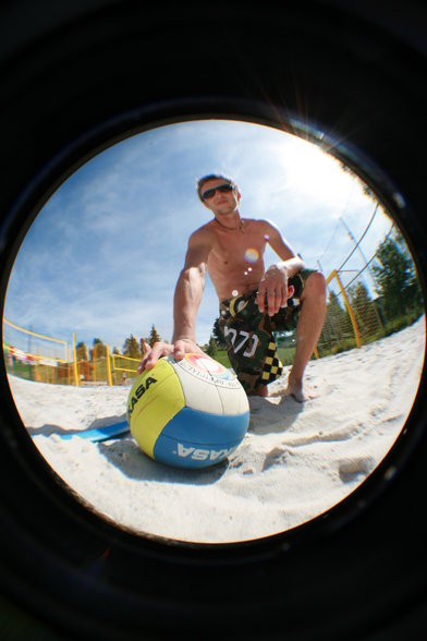 Beachvolley Action - 