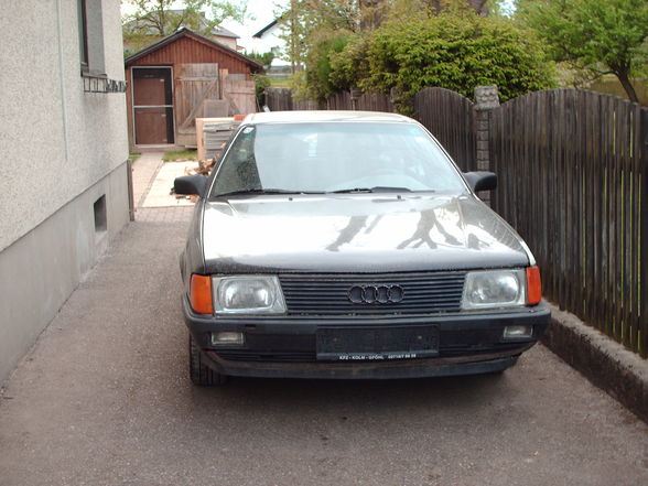 Wiederaufbau Audi 100 quattro - 