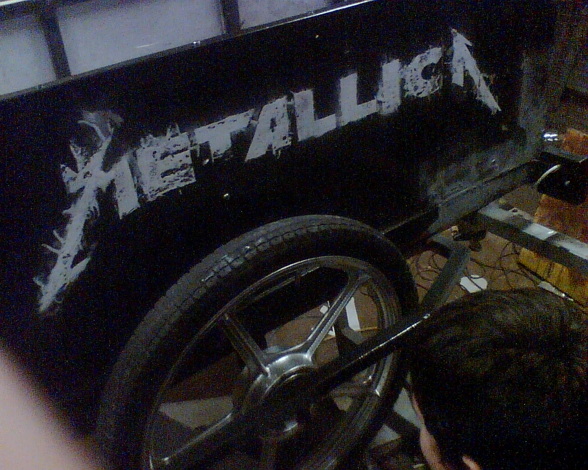 Metallica Moped Anhänger von uns - 