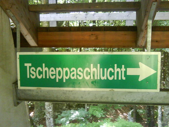 Pörtschach: Tscheppaschlucht  - 